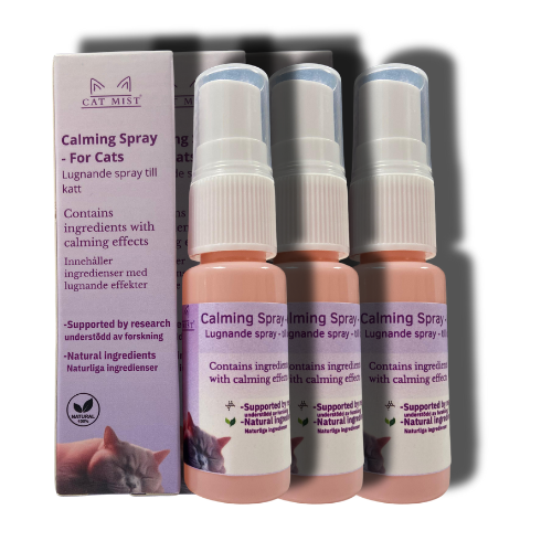 3 x Catmist lugnande spray