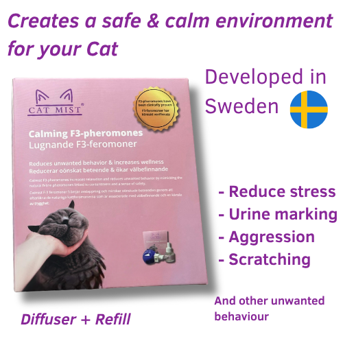 Calming pheromones diffuser for cats